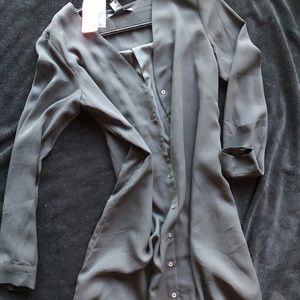 Blake long blouse dress